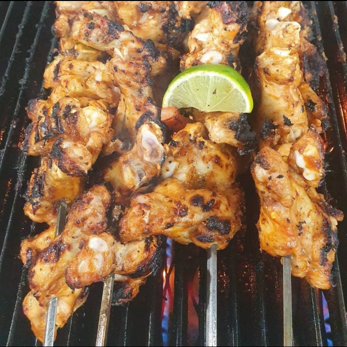  Sizzling Kebabs Served at Pablo's Fish Bar in Armadale 